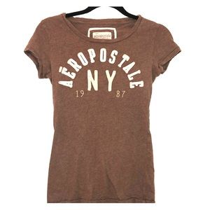 Light brown Aeropostale T-shirt